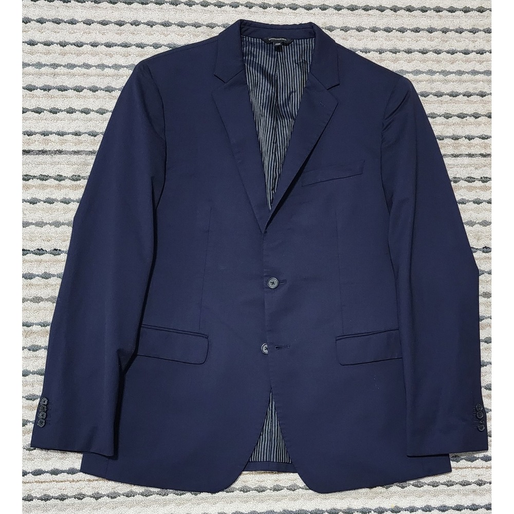 Banana Republic Men's Marzotto Italian Super 120s Wool Stretch Blazer Size 42 R